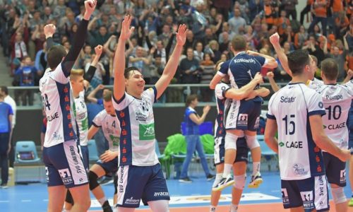 foto:Daniela Behns SVG gegen Berlin Recycling Volleys 3:0 in der CU Arena foto:Daniela Behns
SVG gegen Berlin Recycling Volleys 3:0 in der CU Arena