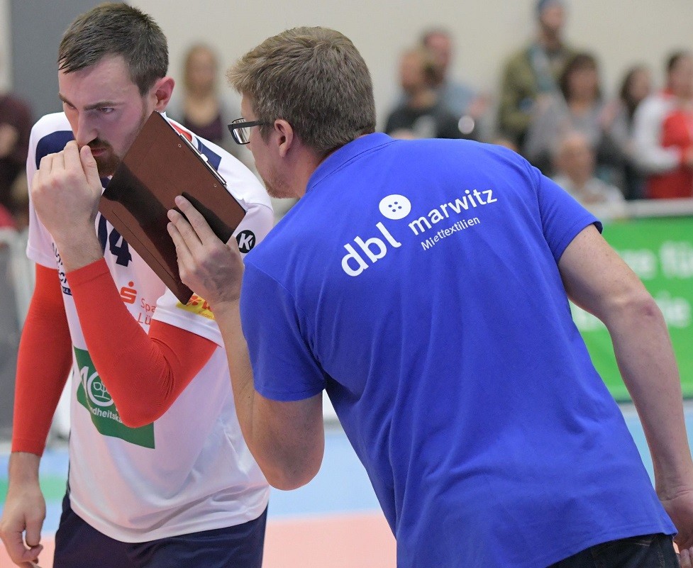 Gegen VCO Berlin wollen Michel Schlien und Stefan Hübner drei Punkte