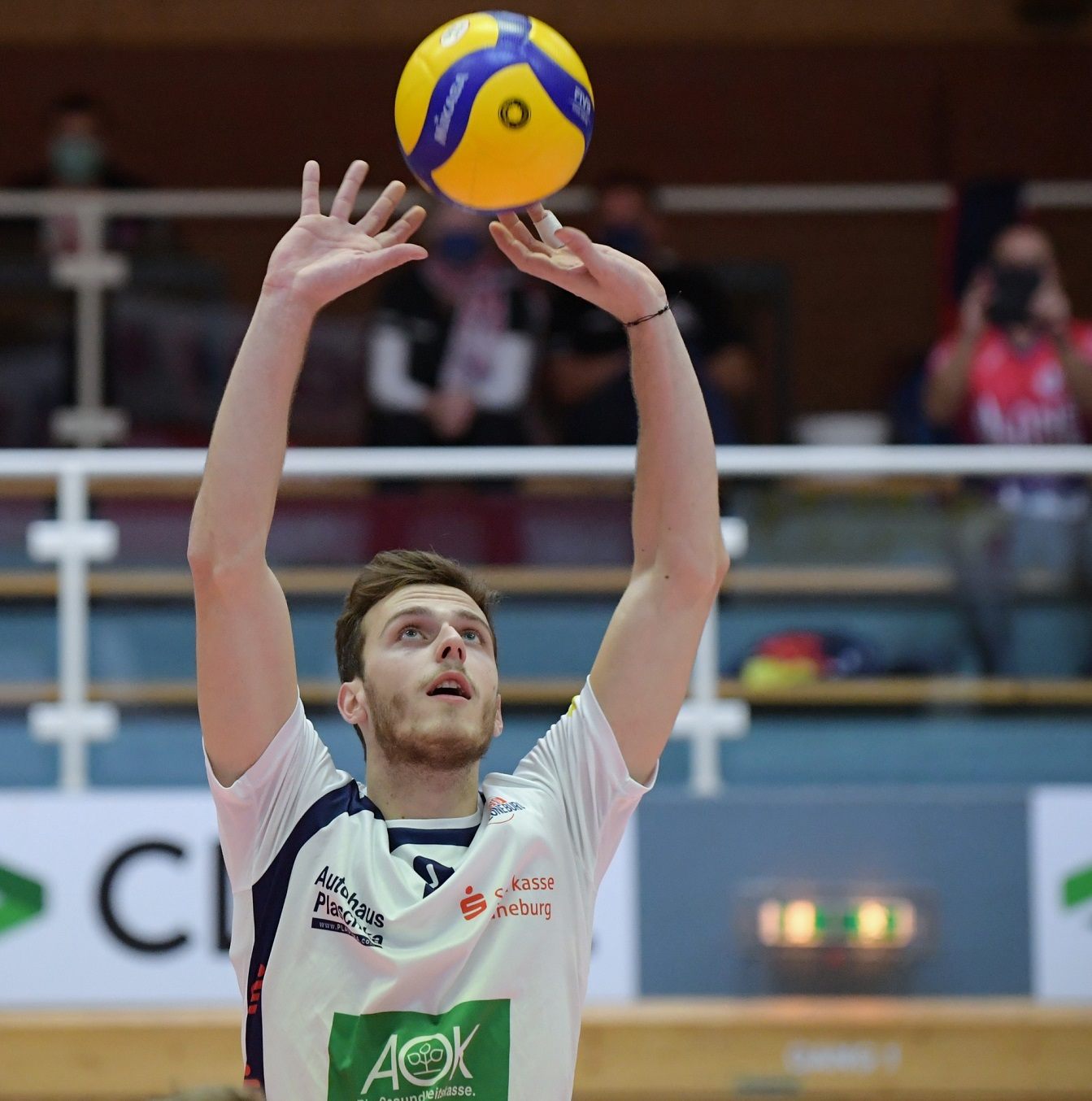 Zuspieler Leon Dervisaj gehört ab sofort nicht mehr zum SVG-Kader, nachdem er um Vertragsauflösung gebeten hatte