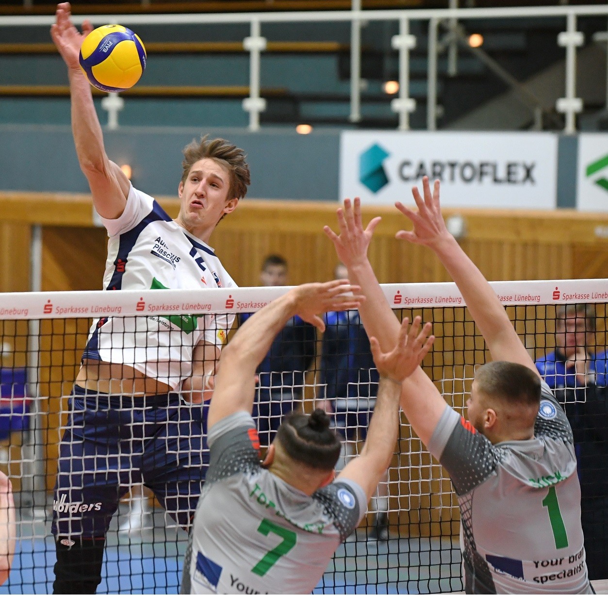 Florian Krage hat sich zu einem der besten Mittelblocker der Liga entwickelt