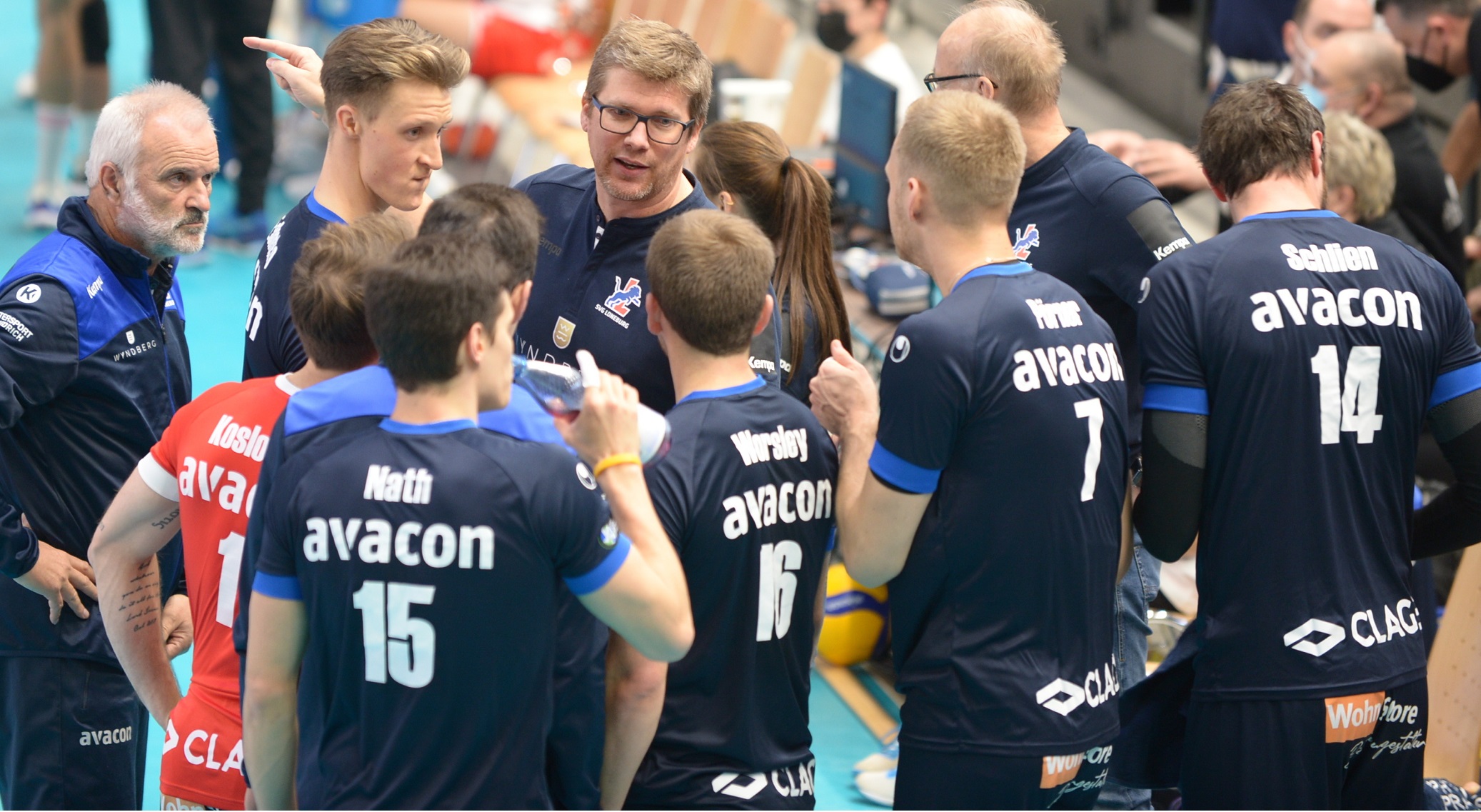 Auf in die nächsten, schnell aufeinander folgenden Aufgaben: Die LüneHünen müssen den Europacup-Frust abhaken. Foto: Behns