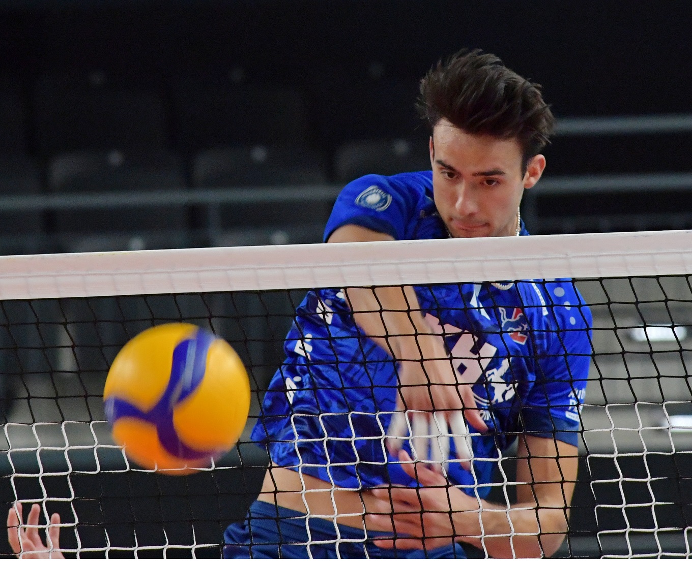 ander Ketrzynski, der auch drei Asse servierte, wurde in Bitterfeld zum MVP gewählt. Archivfoto: Behns