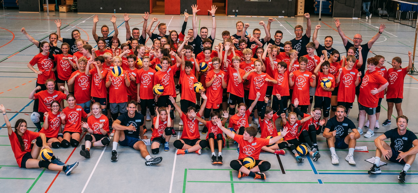Wie immer herrschte auch im letzten Jahr Andrang bei den Volley Days - und alle hatten Spaß. Foto: Hoefel/SVG
