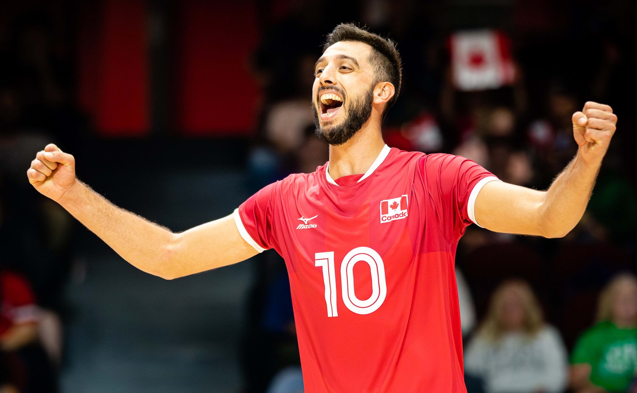 Wiedersehen: Der Kanadier Ryan Sclater kommt mit Jastrzebski Wegiel im Dezember in seine alte Heimat. Der Diagonalangreifer begeisterte die SVG-Fans von 2017 bis 2019. Foto: FIVB