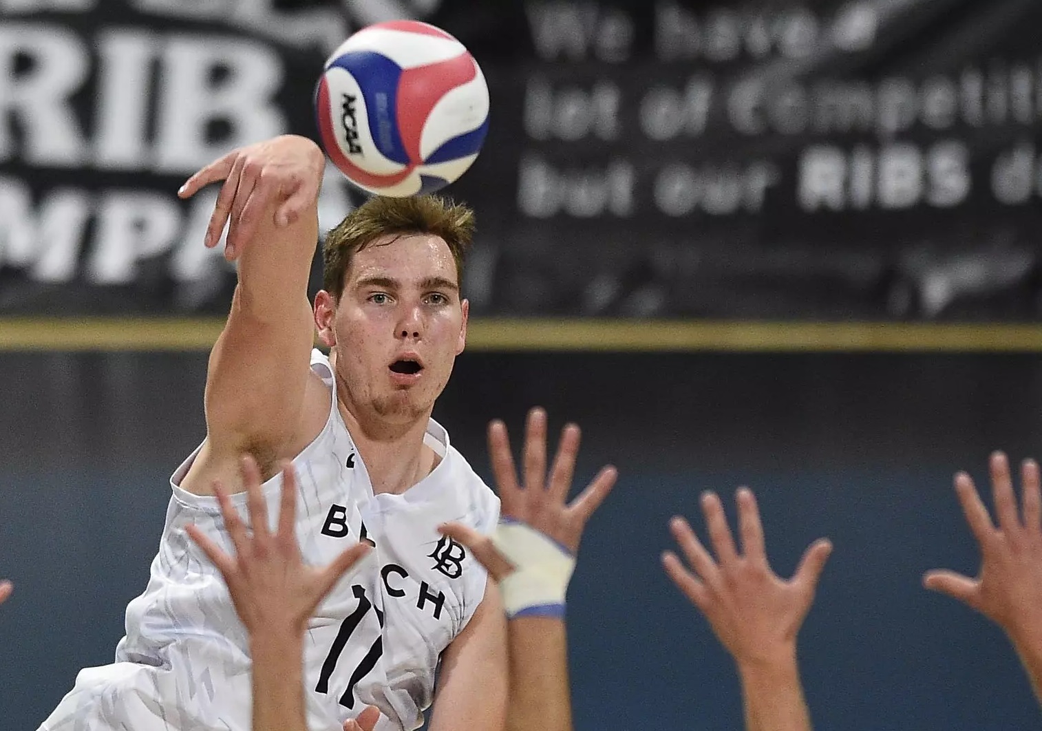 Simon Torwie vervollständigt den Mittelblock der SVG. Foto: Fajardo