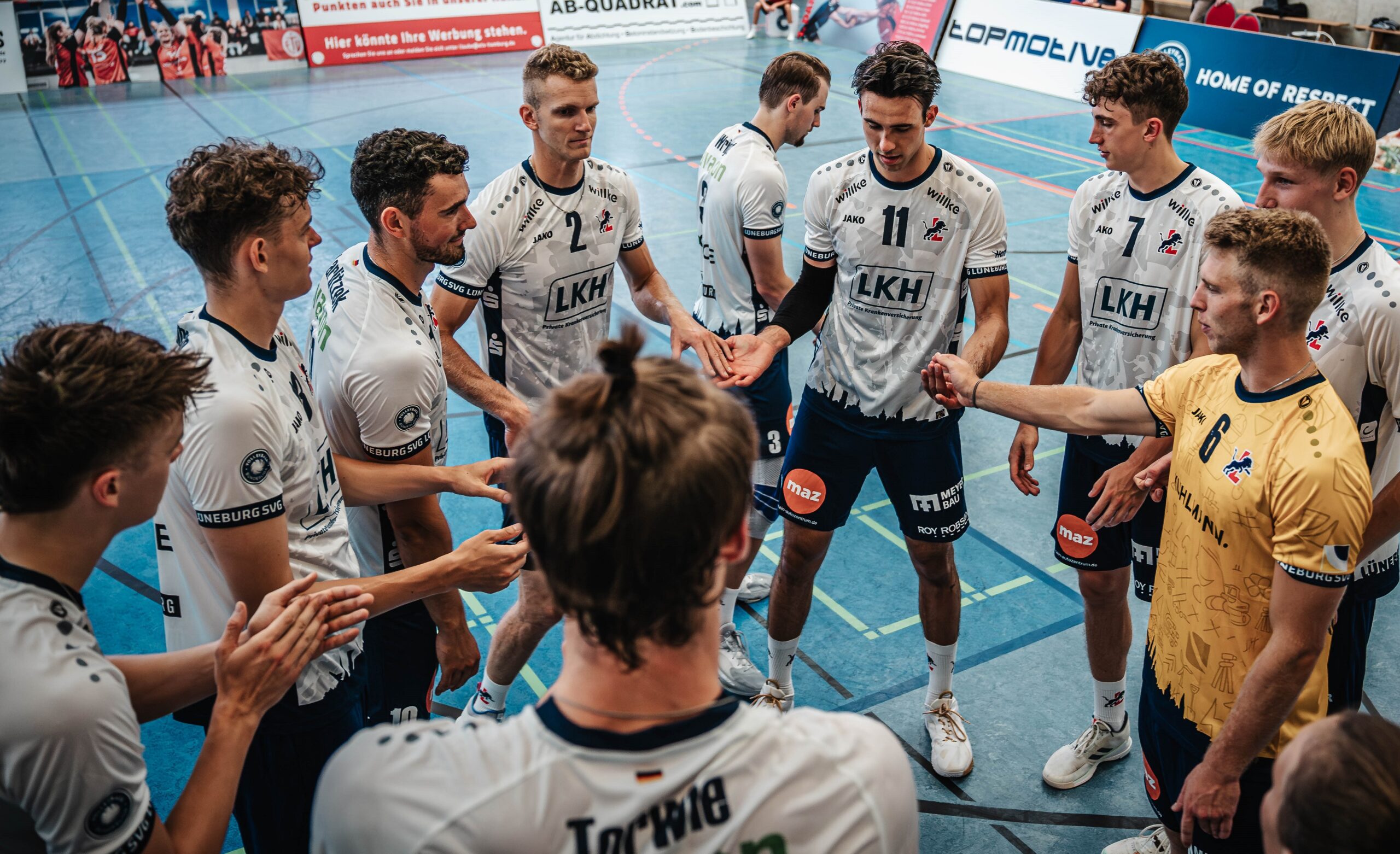 Auf zu neuen Taten - am Sonntag beginnt die Saison für die LüneHünen in Düren. . Foto: Hoefel/SVG
